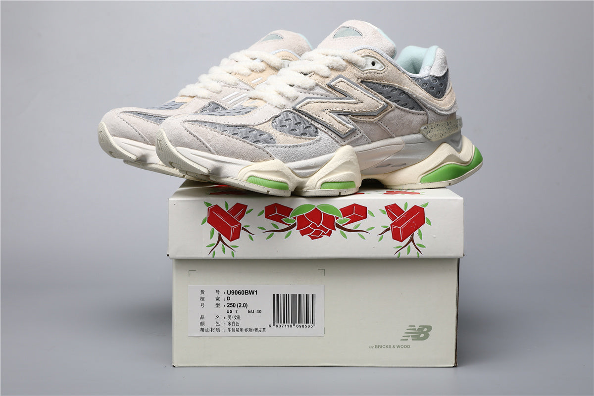Bróga spóirt unisex New Balance 9060 Beige Glas