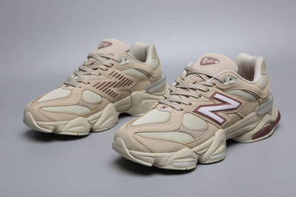 Brògan-spòrs unisex New Balance 9060 Bone Sparrow