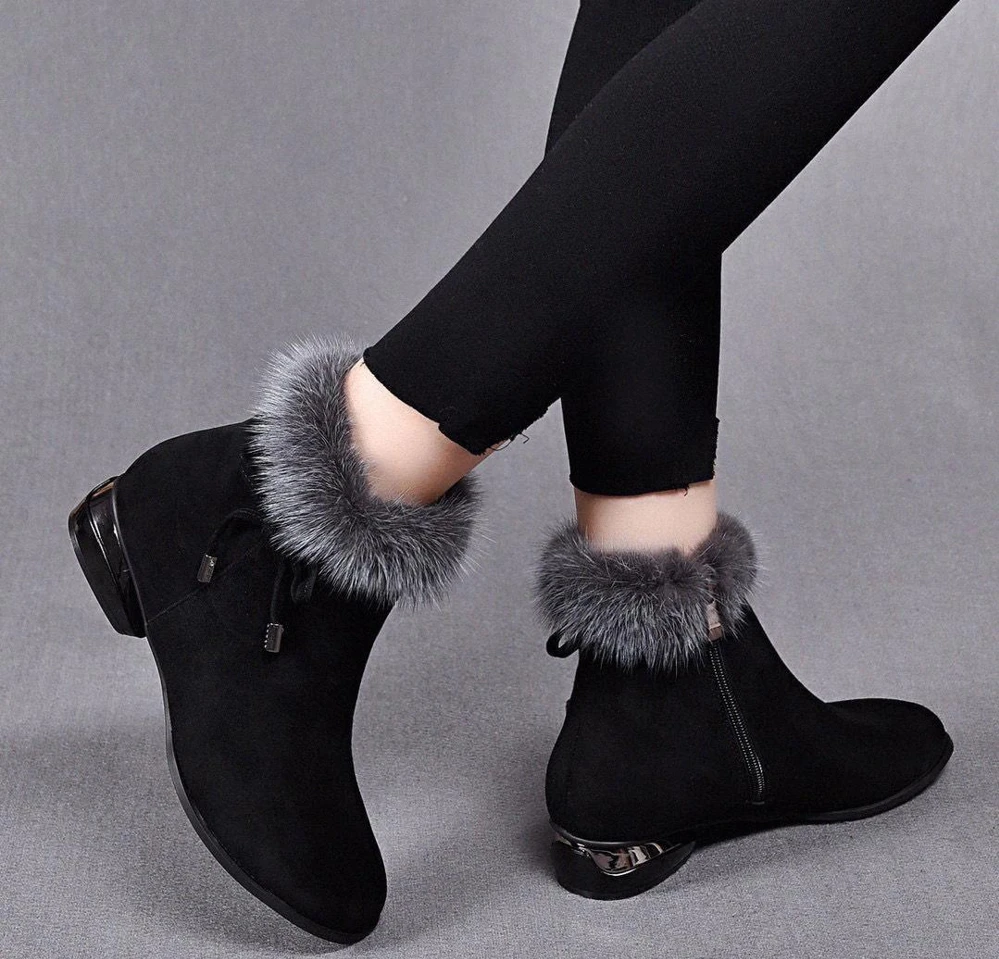 Γυναικείες ορθοπεδικές μπότες FlexiBoots Noir