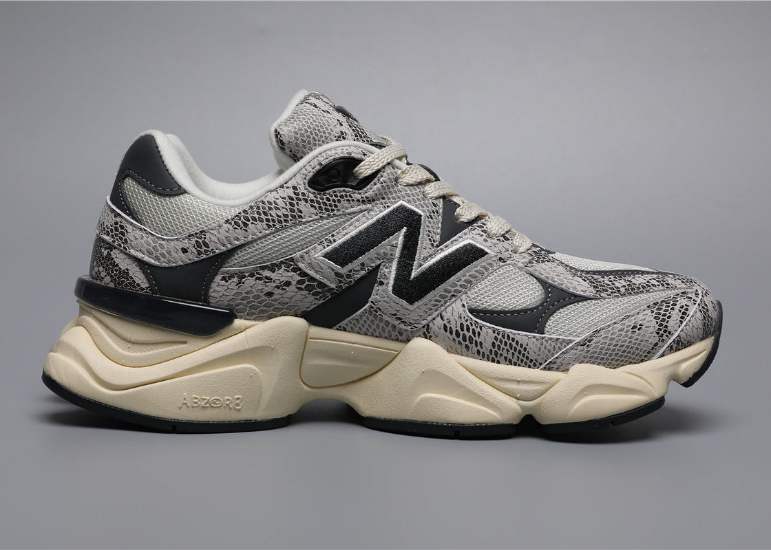 Brògan-spòrs unisex New Balance 9060 Black Gray
