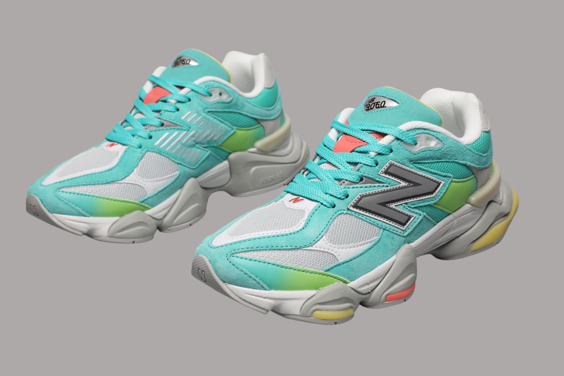 New Balance 9060 unisex-joggesko Cyan Burst