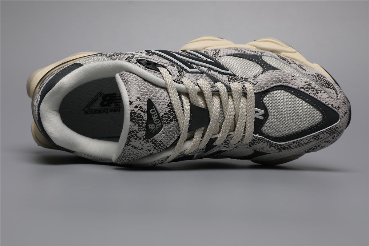 Brògan-spòrs unisex New Balance 9060 Black Gray