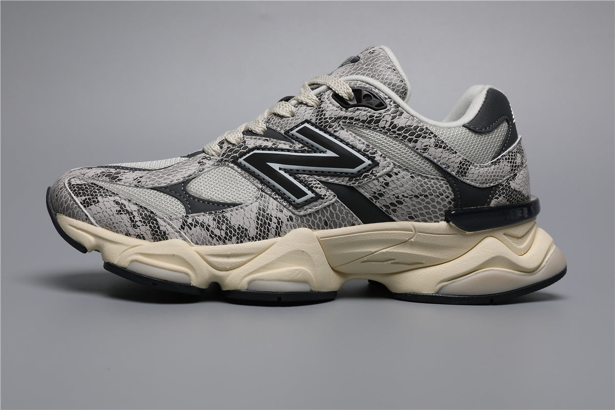 Brògan-spòrs unisex New Balance 9060 Black Gray