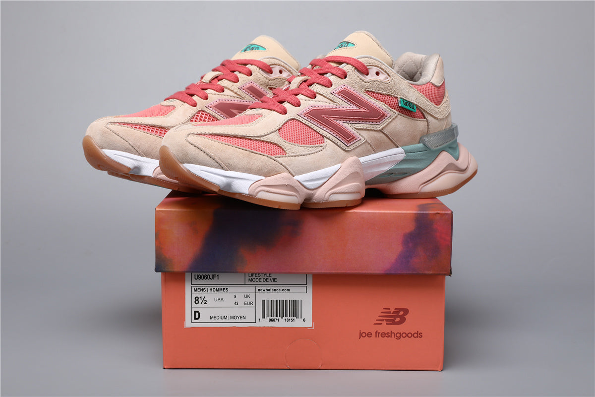 Unisex tenisky New Balance 9060 béžovorůžové