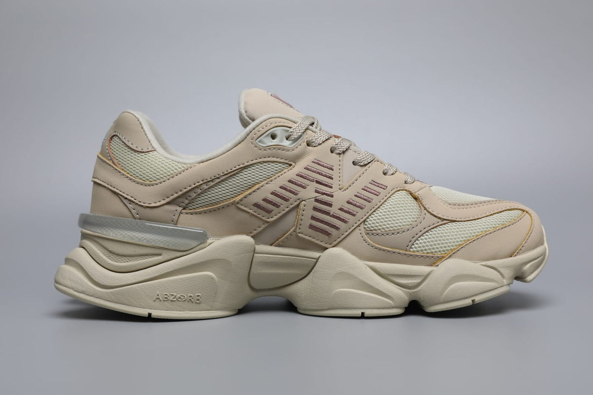 Brògan-spòrs unisex New Balance 9060 Bone Sparrow