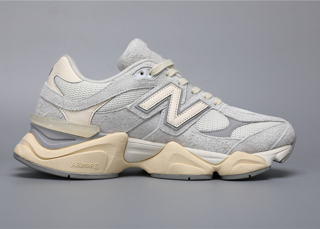 New Balance 9060 Unisex-Sneaker Grau-Weiß
