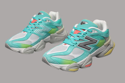 New Balance 9060 unisex-joggesko Cyan Burst