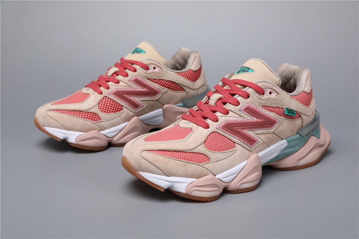 Unisex tenisky New Balance 9060 béžovorůžové