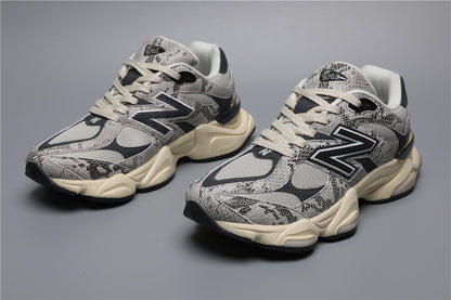 Brògan-spòrs unisex New Balance 9060 Black Gray