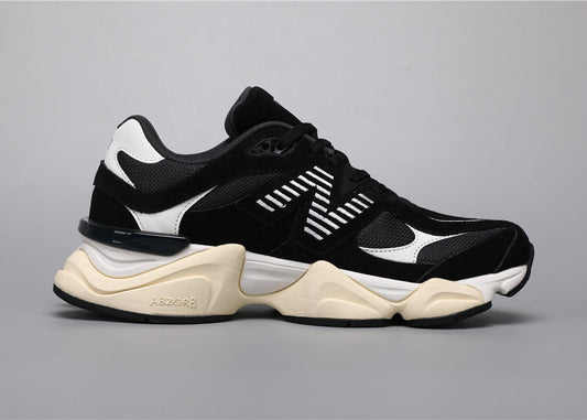 New Balance 9060 unisex-tossud Black White